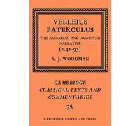 Paterculus - Caesarian and Augustan Narrative (2.41-93) - Cambridge University Press