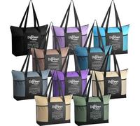 Paterr 10 Pcs Difference Maker Tote Bag Gifts for Women Team Employee Appreciation Staff Bag Bulk Thank You Gift for Coworker Teacher Office Nurse Volunteer Party Favors Back to School