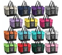 Paterr Appreciation Gift Tote Bags Bulk | Thank You Tote Bags for Back to School Teacher, for Office Coworker Team, Vet Tech, Surgical Staff, Housekeeper, Cleaner