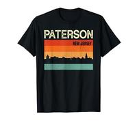 Paterson New Jersey Town Skyline T-Shirt