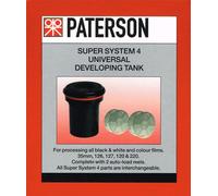 Paterson Super System 4 Universal Developing Tank With 2 x 35mm Reels : PTP 115