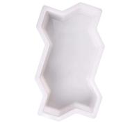 Path Concrete Mould Reusable Three-Wave Cement Bricks Paving Mold DIY Road Making Tool.