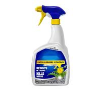 Path & Gravel Control, Fast-Acting Formula, Quick Results, Root-Level Action, Prevents Regrowth, Long-Lasting, Easy-to-Apply, Ideal for Garden Borders, Courtyards & Parking Areas, 1L (Pack of 1)