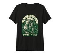 Path Less Taken Bear Forest Premium T-Shirt