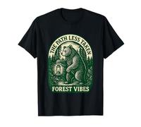 Path Less Taken Bear Forest T-Shirt