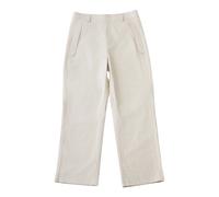 Path Linen Cotton Mixed Trouser - male - Hiking Patrol - Straight Trousers - Beige - L - Trousers L