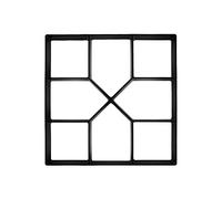 Path Maker Mould Irregular Reusable Paving Pavement Concrete Mould Stepping Stone Mold Paving Slab Concrete Mold for Pavement Driveway Patio Garden Road Floor(A)