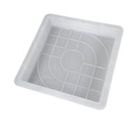 Path Makers Molds DIY Square Vintage Concrete Molds for Garden Outdoor Pavement