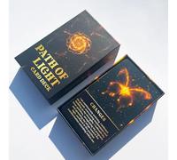 Path of Light Oracle Cards, Spiritual Guidance Deck, 54 Cards, 12 x 7 cm, 400 GSM