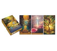 Path of Light Oracle: Healing & Self-Mastery Through the Wisdom of the Bhagavad Gita - 39 cards & 160pp guidebook