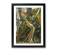 Path Through The Trees By Chaim Soutine Classic Painting Framed Print | A3 Black Framed Wall Art | Ready to Hang | Classic Floral Picture | Living Room Bedroom Lounge Office