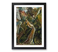 Path Through The Trees by Chaim Soutine Framed Print | A2 Black Framed Wall Art | Ready to Hang | Modern Floral Picture | Living Room Bedroom Lounge Office