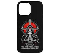 Path To Salvation Dark Gothic Christian Skeleton Reaper Case for iPhone 13 Pro Max