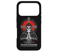 Path To Salvation Dark Gothic Christian Skeleton Reaper Case for iPhone 17 Pro