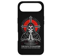 Path To Salvation Dark Gothic Christian Skeleton Reaper Case for iPhone Air