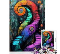 Path to The Cosmos 1000 Piece Jigsaw Puzzles Strengthen Cognitive Ability And Skill Soothing Serene Leisure Play (50x75cm)