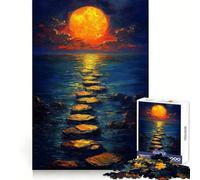 Path to The Sun Jigsaw Puzzles for Adults 1000 Piece Mind Puzzle Slow Enjoy Image Assembly Perfect Present (38x26cm)