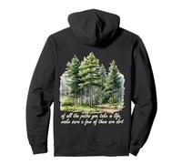 Path You Take John Muir Nature Lover Hiker Mountain Hiking Pullover Hoodie