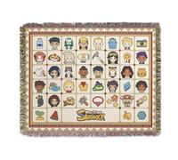 Pathea My Time at Sandrock Knit-Woven Throw Blanket (60" x 50")