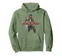Pathfinder: Amiri the Barbarian Pullover Hoodie, Adult Unisex, Sage Green, Small