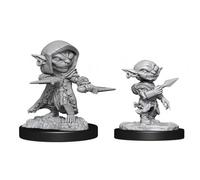 Dungeons & Dragons Pathfinder Battles Deep Cuts Unpainted Miniatures - Goblin Rogue Male (6 Units)