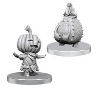 Pathfinder Battles Deep Cuts Miniatures: Gourd Leshy and Cactus Leshy (PREORDER)