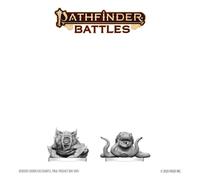 Pathfinder Battles Deep Cuts Unpainted Miniature Bogwid & Slurk 13 cm