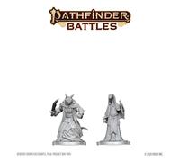 Pathfinder Battles Deep Cuts Unpainted Miniature Zyss & Aapoph Serpentfolk 13 cm