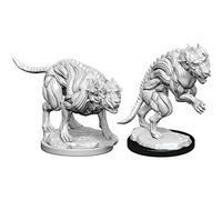 WizKids Pathfinder Battles Deep Cuts Unpainted Miniatures – Hell Hounds (Wave 1)