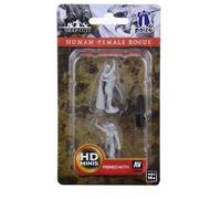 Wizkids Pathfinder Battles Deep Cuts Unpainted Miniatures (Wave 1) - Human Female Rogue