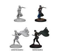 Pathfinder Deep Cuts Unpainted Miniatures (W4) - Elf Female Rogue - Brand New