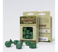 Pathfinder Roleplaying Kingmaker Dice Set Paizo Q-Workshop Green New