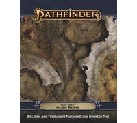 Pathfinder Flip-Mat: Alien Ruins: wet, dry and permanent markers erase from the mat