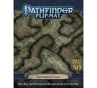 Pathfinder PZOGENFM001 Cavernous Lair Flip Mat