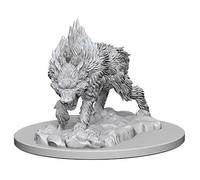 Pathfinder RPG: Deep Cuts Unpainted Miniatures: Dire Wolf (Wave 4) - New