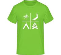 Pathfinder Tools T-Shirt - Outdoor Camping & Survival Shirt, Orchid Green, XXL