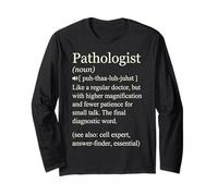 Pathologist Dictionary Definition Meaning Long Sleeve T-Shirt