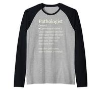 Pathologist Dictionary Definition Meaning Raglan Baseball Tee
