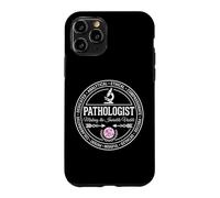Pathologist Emblem Badge Making The Invisible Visible Logo Case for iPhone 11 Pro