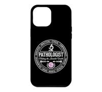 Pathologist Emblem Badge Making The Invisible Visible Logo Case for iPhone 12 Pro Max