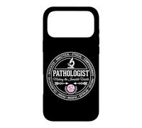 Pathologist Emblem Badge Making The Invisible Visible Logo Case for iPhone 17 Pro Max
