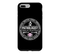 Pathologist Emblem Badge Making The Invisible Visible Logo Case for iPhone 7 Plus/8 Plus