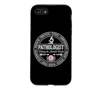 Pathologist Emblem Badge Making The Invisible Visible Logo Case for iPhone SE (2020) / 7/8