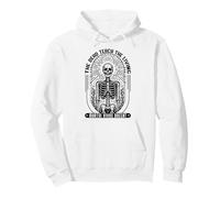 Pathology Forensics Latin Skeleton Art Pullover Hoodie