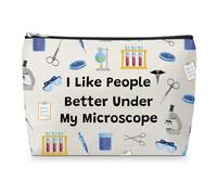 Pathology Tech Gifts for Women Makeup Bag Pathologist Assistant Gift Pathology Graduation Gift Pathologist Doctor Gifts Christmas Birthday Retirement Present for Lab Technician Cosmetic Pouch