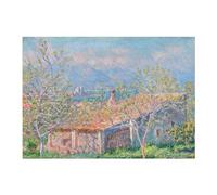 Pathos Studio CLAUDE MONET - Gardener's House at Antibes (Giclée Art Print) 11.7" x 16.5" [A3]