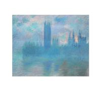 Pathos Studio CLAUDE MONET - Houses Of Parliament, London (Giclée Art Print) 5" x 7"