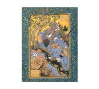 Pathos Studio Concourse of The Birds (Traditional Persian Miniature Art) (Gi Art Print) 12" x 18"