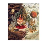 Pathos Studio Frida Kahlo - The Love Embrace (Giclée Art Print) 8.3" x 11.7" [A4]