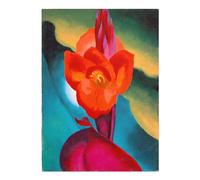 Pathos Studio GEORGIA O'KEEFFE - Red Canna (Giclée Art Print) 8" x 10"